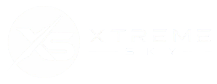 Xtreme Sky logo: circular XS monogram beside the words Xtreme Sky